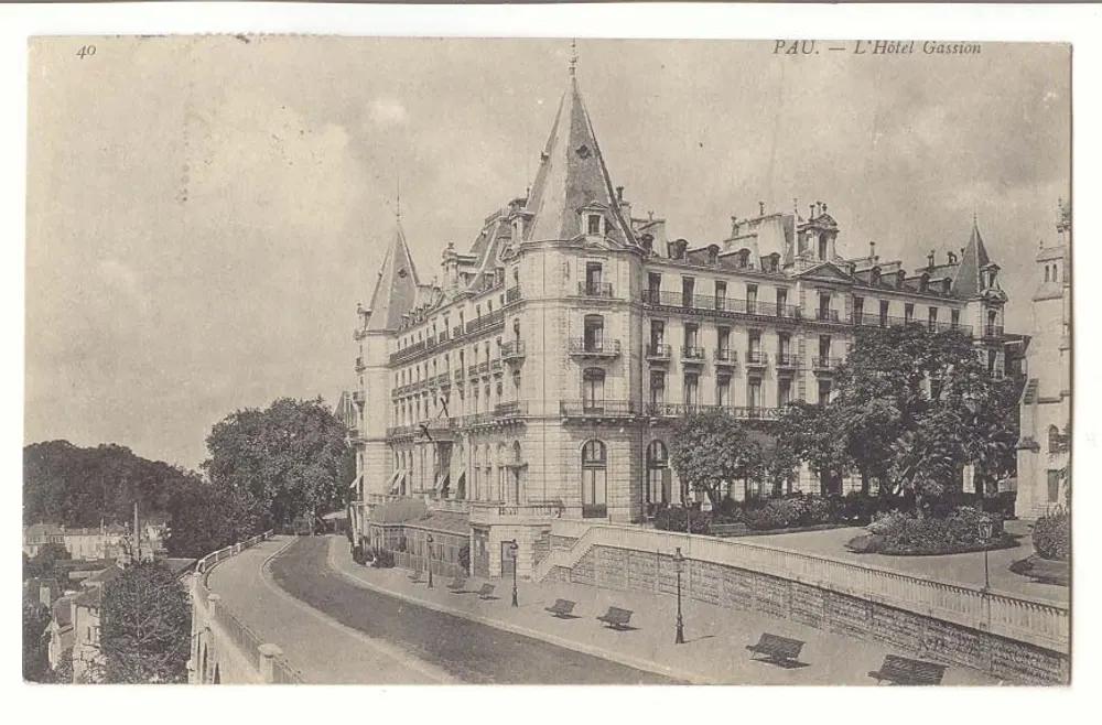Pau — O Hotel Gassion — editor desconhecido, n° de série 40 - Frente