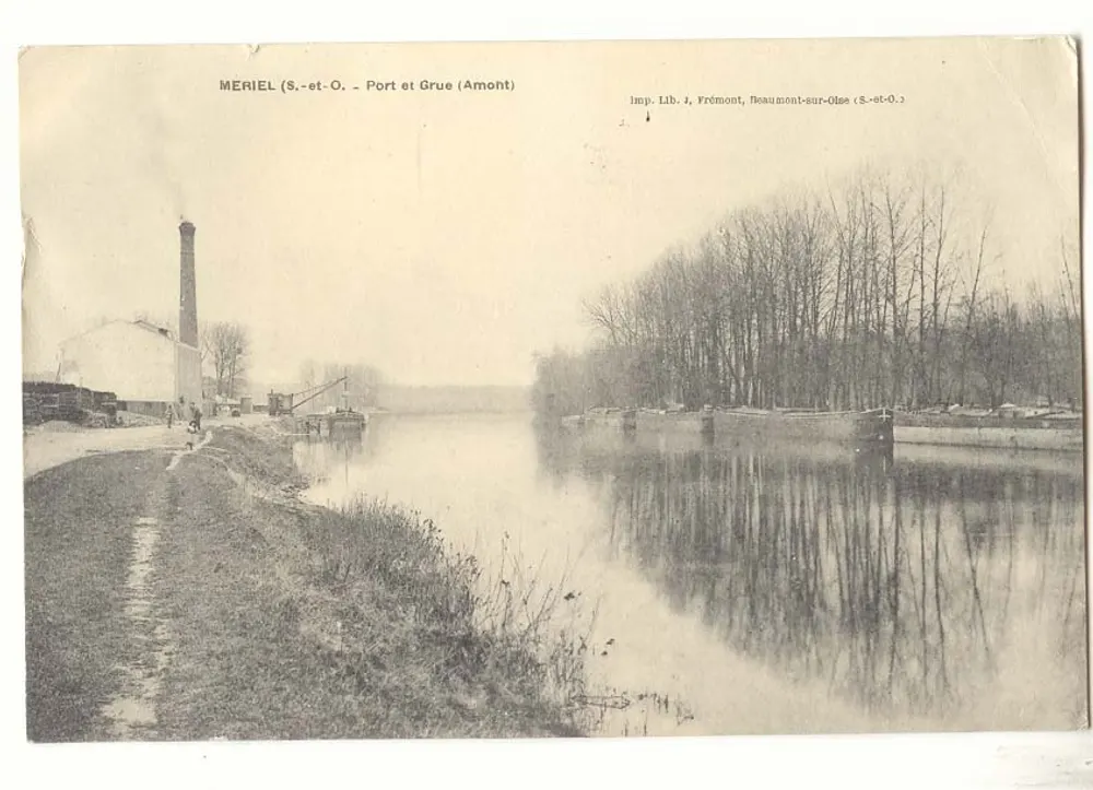 Mériel (S.-et-O.) - Porto e Guincho (Amont) — Imp. Lib. J. Frémont, Beaumont-sur-Oise - Frente