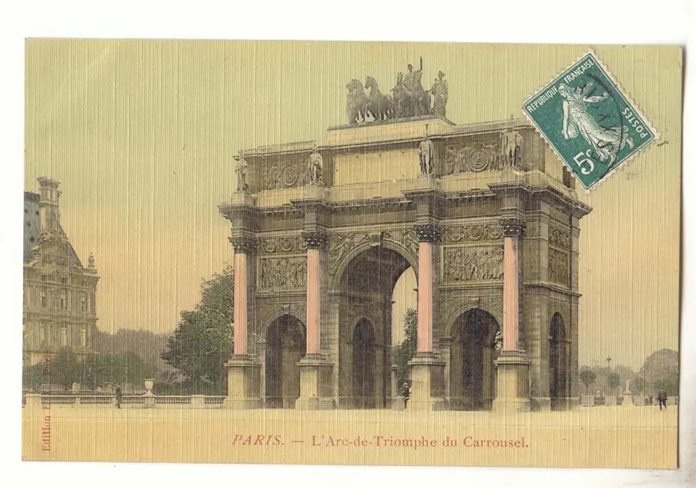 PARIS — L'Arc-de-Triomphe du Carrousel — Édition E. Lévy - Recto