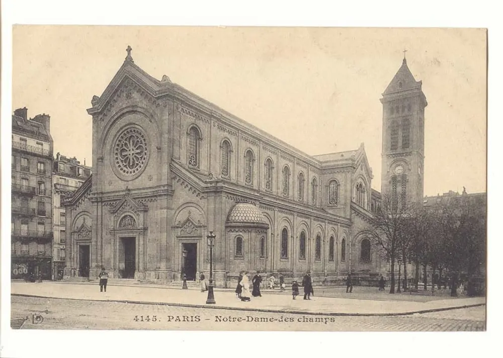 Paris - Notre-Dame-des-Champs — editor J. P. D. n° 4145 - Frente