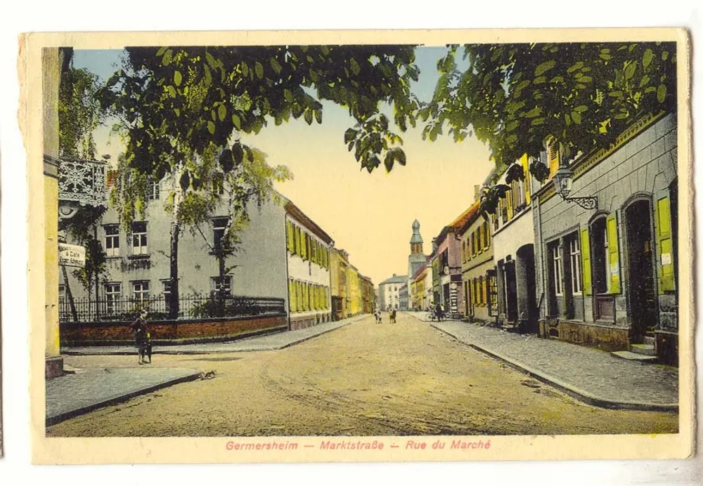 Germersheim — Marktstraße — Rue du Marché - Frente