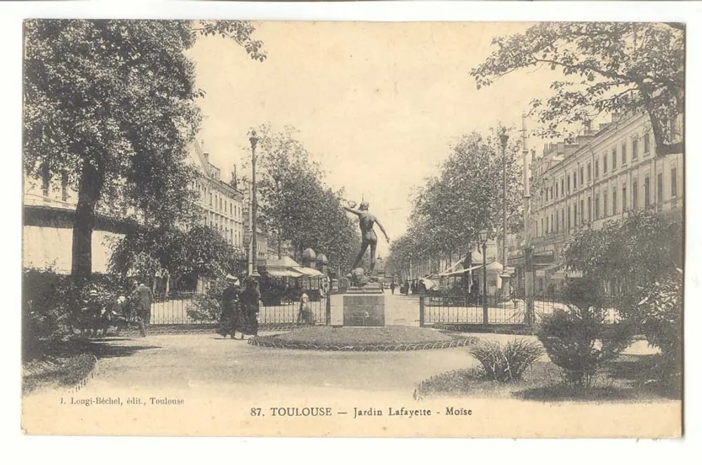 Toulouse — Jardim Lafayette — Moïse - Frente