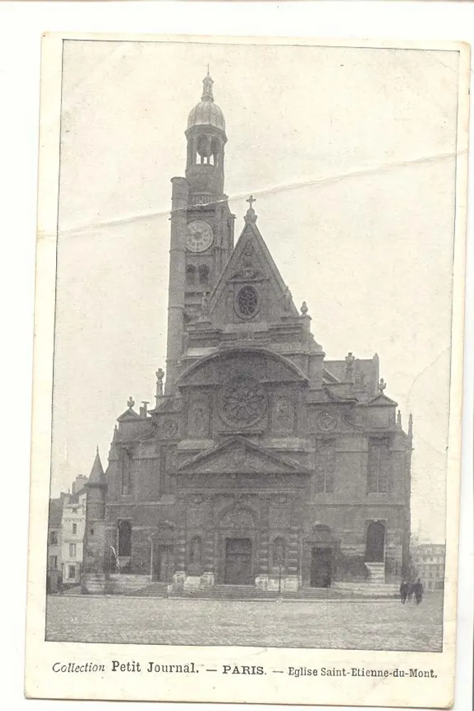Kirche Saint-Etienne-du-Mont — Paris — Collection Petit Journal - Vorderseite