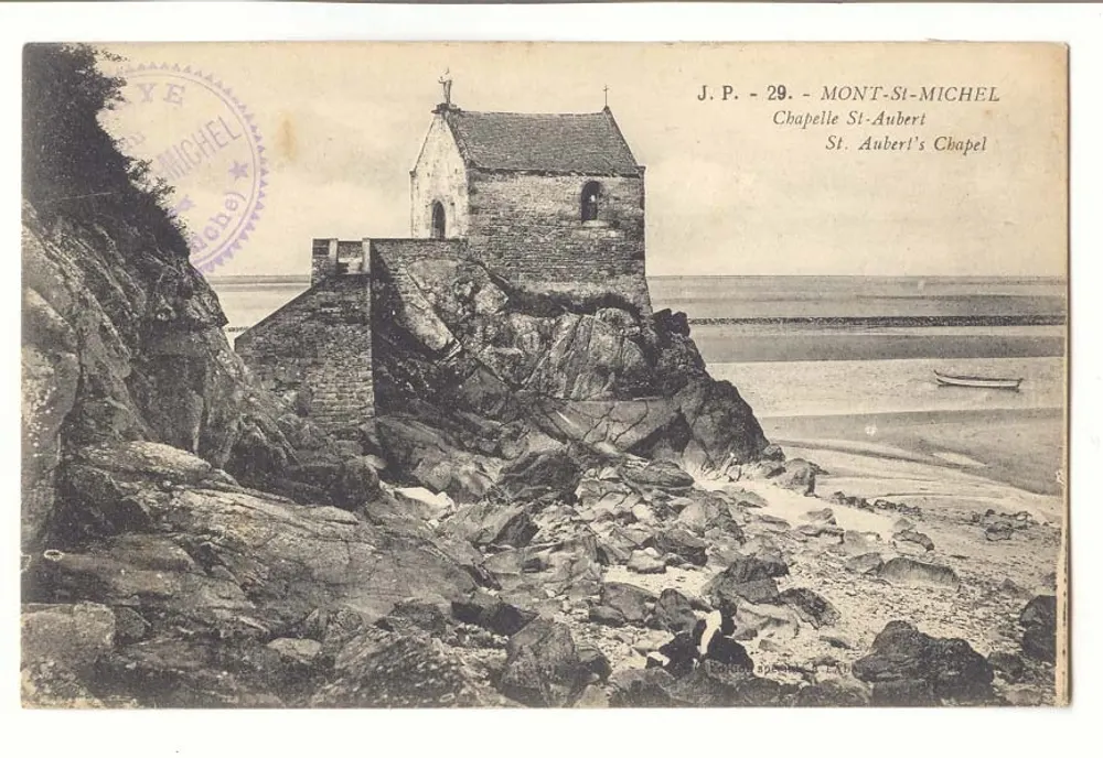 Mont-Saint-Michel — Capela de São Aubert — J.P. 29 - Frente
