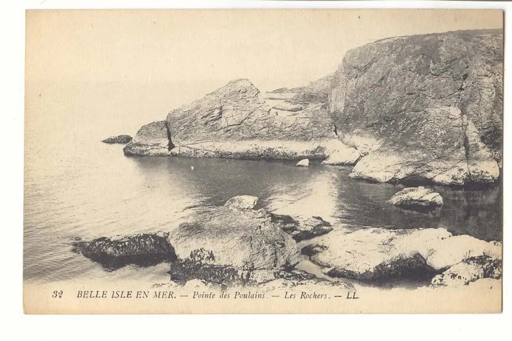 Belle-Île-en-Mer — Pointe des Poulains — Les Rochers — LL - Vorderseite