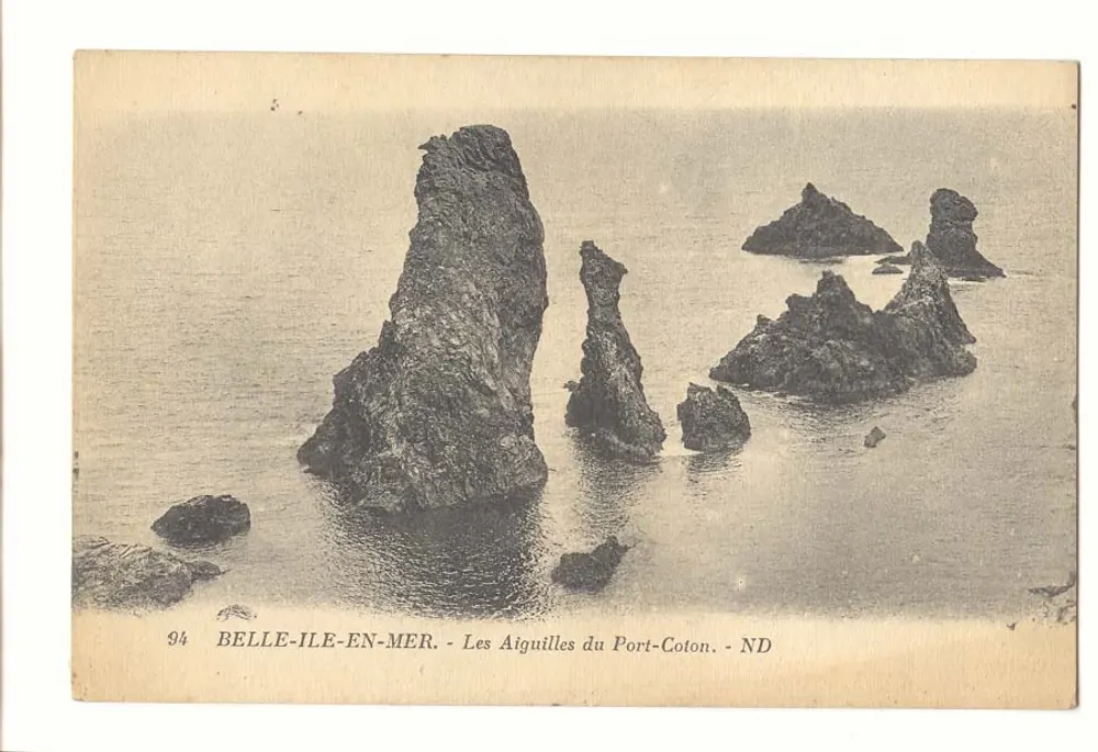 Belle-Île-en-Mer — Les Aiguilles du Port-Coton — ND - Vorderseite