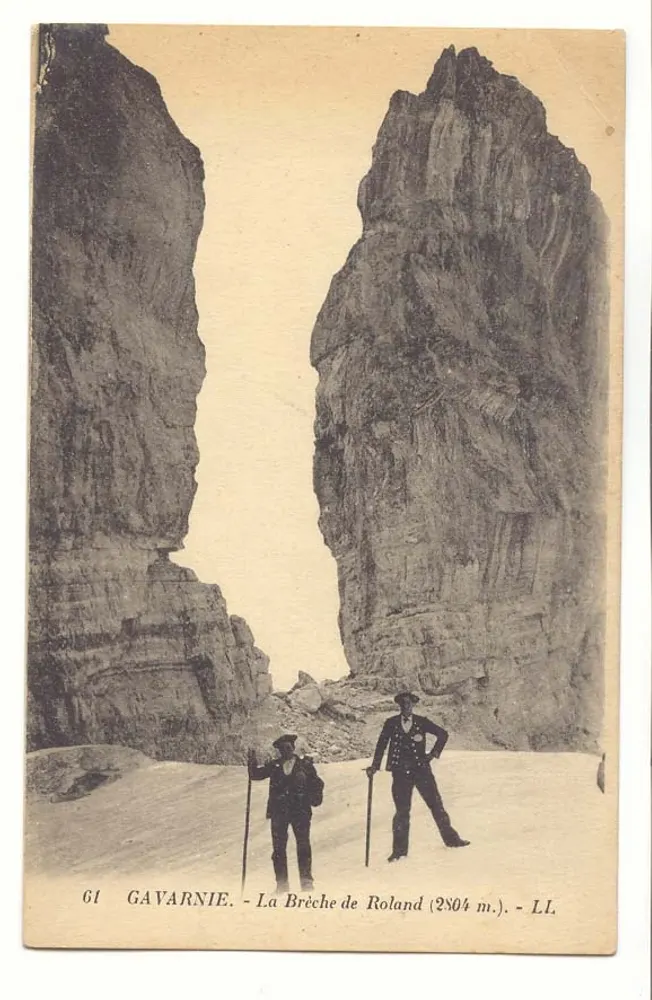 Gavarnie - La Brèche de Roland (2804 m.) - LL - Anverso