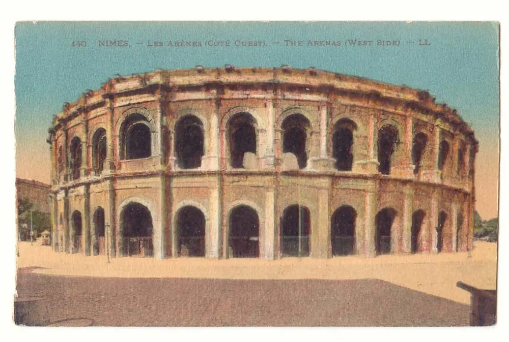 Nîmes — As Arênes (Lado Oeste) — LL - Frente