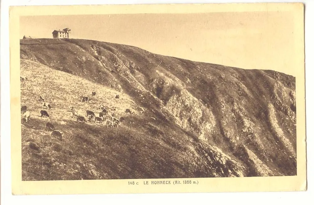 O Hohneck — altitude 1866 m — editor e número de série ilegíveis - Frente