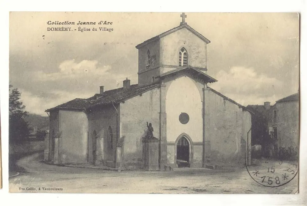 Domremy — Kirche des Dorfes — Jeanne d'Arc Sammlung, Vve Collin, Vaucouleurs - Vorderseite