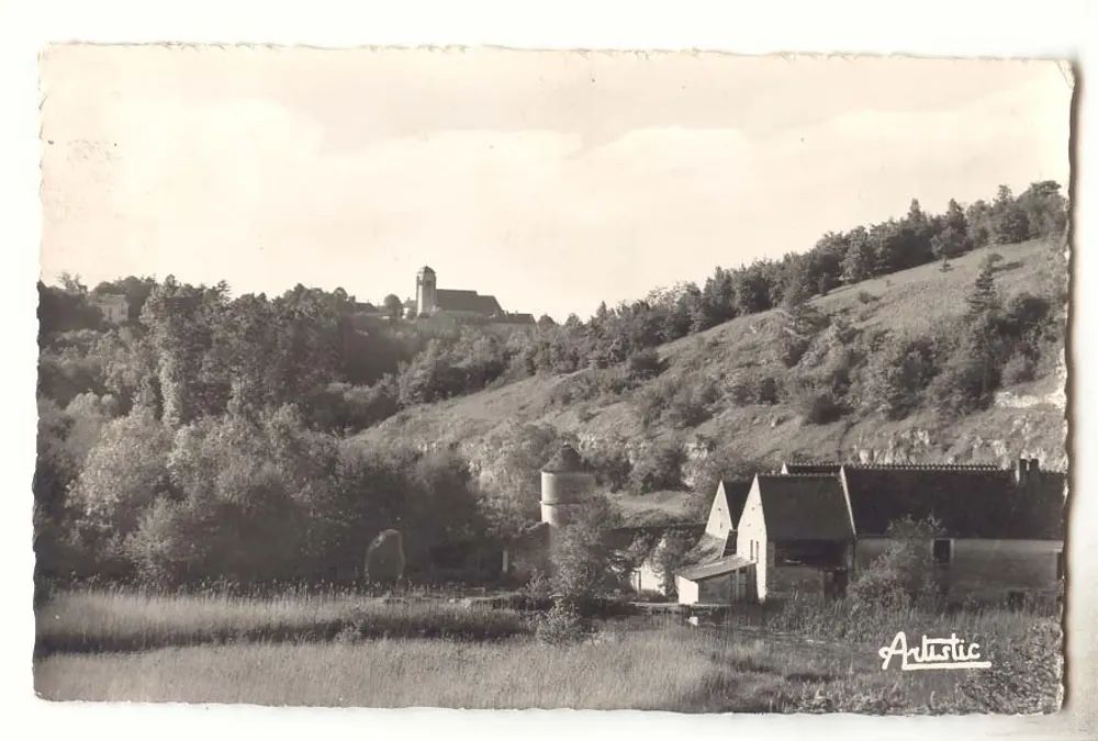 Castelo de La Motte — vista panorâmica — Artistic - Frente