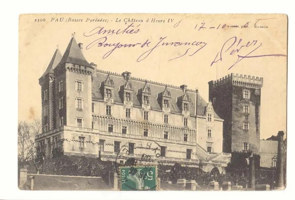 PAU (Basses-Pyrénées) - O Castelo de Henrique IV — editor Boumde, n° 2306 - Frente