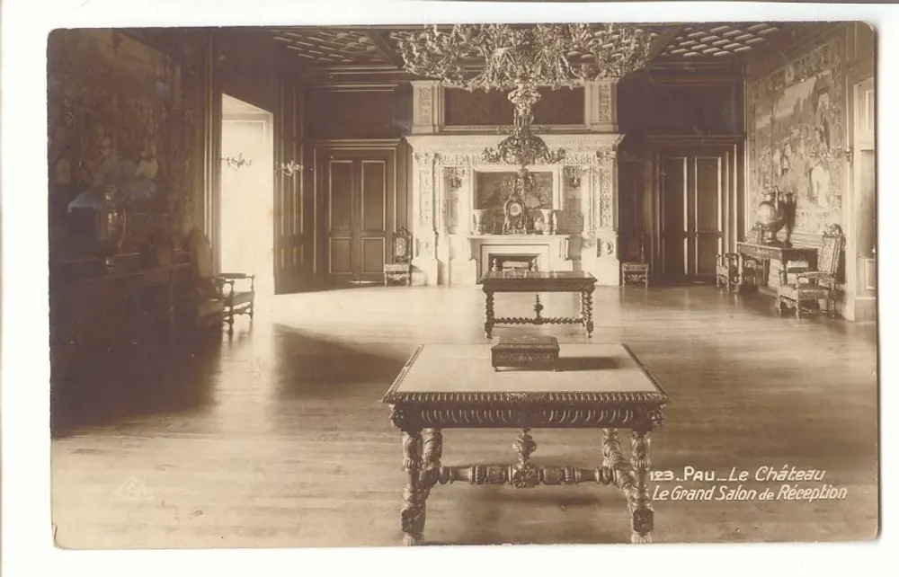Der Große Empfangssaal — Schloss Pau — n°123 - Vorderseite