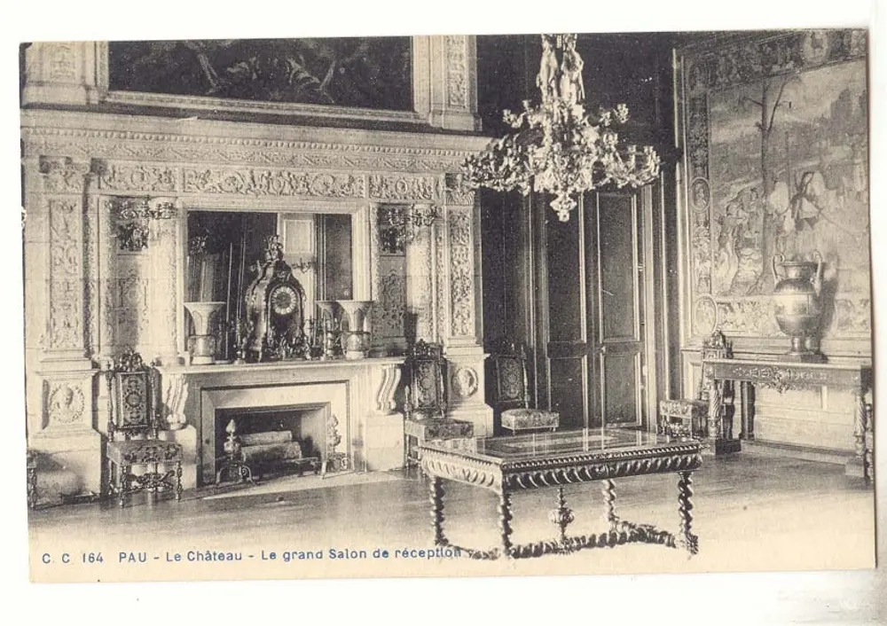 PAU - Das Schloss - Der Große Empfangssaal — C.C. 164 - Vorderseite