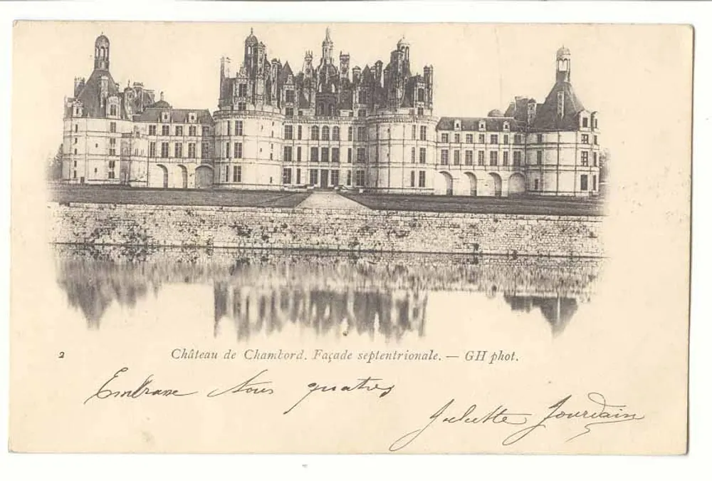 Castelo de Chambord — Fachaça Setentrional — GII fot. - Frente