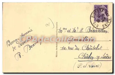 Divonne-les-Bains — Il Tempio — Verso