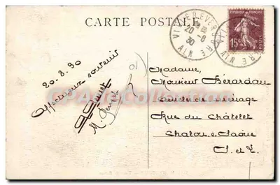 HAUTECOUR — Toren van Buhan — B. Ferrand & Zoon, Bourg — Achterkant
