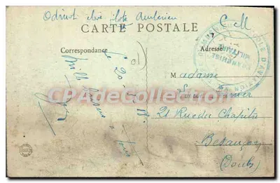 Ambronay (Ain) — Klasztor — B.H. PARIS n°2 — Rewers