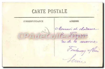 Château-Thierry — Um Canto do Velho Castelo — Ehrhard, Fot. — Château-Thierry — Verso