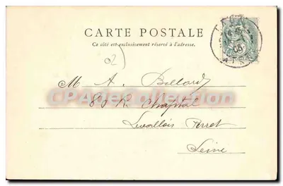 Laon — Porta das Chenizelles — fot. F. Barnaual, Laon, n°15 — Verso