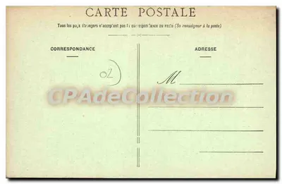 Saint-Quentin - Praça do Oito de Outubro e Avenida Gambetta — A. Deflandre, editor - Hautmont — Verso