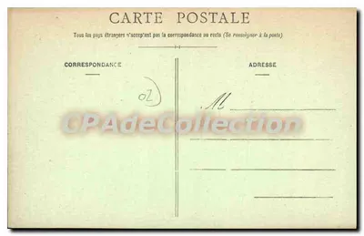 Saint-Quentin — Plac Ratuszowy z południowo-wschodniej strony — A. Delfandre, wyd. Hautmont — Rewers