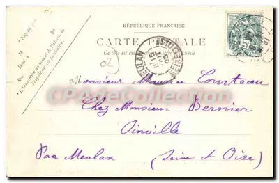Saint-Quentin — A Rue Saint-Martin — LL. Grand 'mein' — Verso