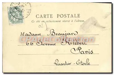 Saint-Quentin — A Basílica — A.F. Paris — Verso