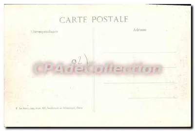 Soissons — rua após bombardeio — E. Le Deley, n° 55056 — Verso