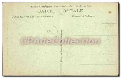 Soissons — Kerk van Sint Vast — D. D. n°12 — Achterkant