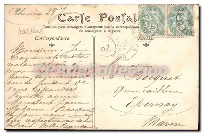 Issoudun — O Chalet da Sociedade Náutica — CPAdeCollection — Verso