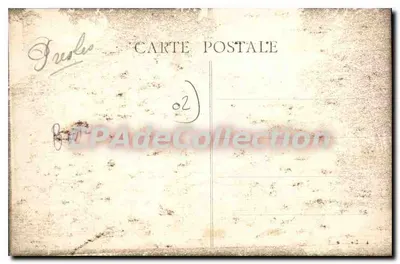 Mons-en-Laonnois — Il Castello — Ed. Leclère — Verso