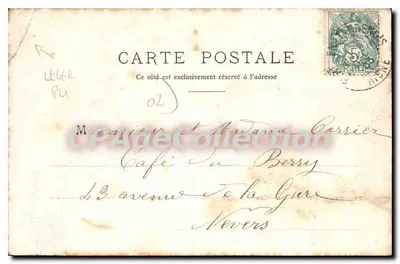 Fère-en-Tardenois — Viejo Castillo — Las Torres — Imp. Veuve Brigeau en Fère — Reverso