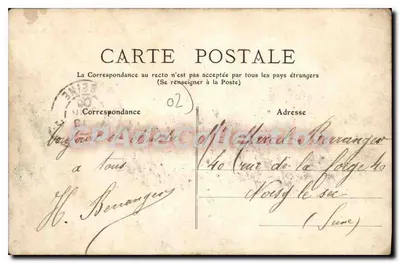 Coincy - Zamek Buisson — Fotografia A. Rep & Fille w Château-Thierry — Rewers