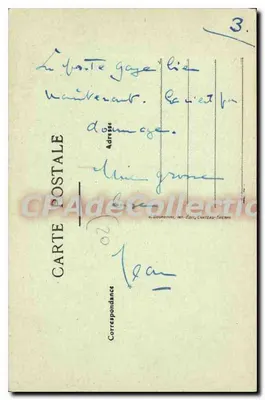 FÈRE-EN-TARDENOIS (Aisne) — O Castelo e o Lago — Ed. D. Cherv, lib. aire — Verso