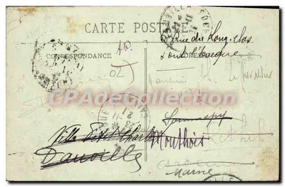 Chauny — Rue Saint-Martin — A. Batjcele, editor — Verso