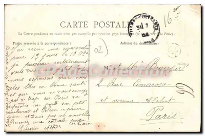 Il Castello di Montgobeit — Aisne — Cliché P. Bocquet, Cœurres (Aisne) — Verso