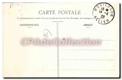 Montluçon - La Vieille Ville — Librairie Laforet, Montluçon — Verso