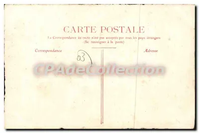 Moulins — Escada da Catedral — F. Desvaux, Ed. — Verso