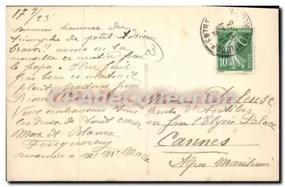 Néris-les-Bains — Lembrete de Néris-les-Bains — Éd. Picandet, n°83 — Verso