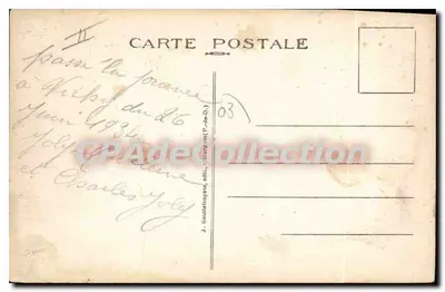 Vichy — Zamek Flamand — wydawca J. Goutteneges, nr 61 — Rewers
