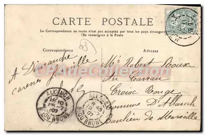 Vichy — Place Victor-Hugo — Allier 356 — M.T. I.L. — Verso