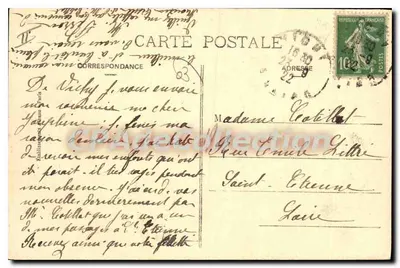 Schloss Maultmont — Vichy — Verlag C. H. n° 2345 — Rückseite