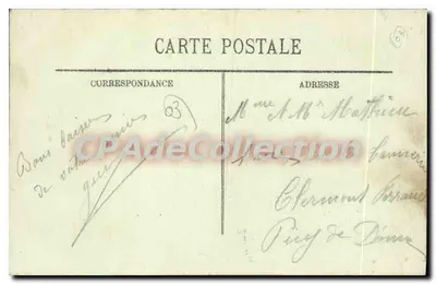 Vichy — Hotel du Globe i Rue de Paris — LL. — Rewers