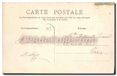 Vichy — Allgemeine Ansicht — Allier - 271 — Verlag unbekannt — Rückseite