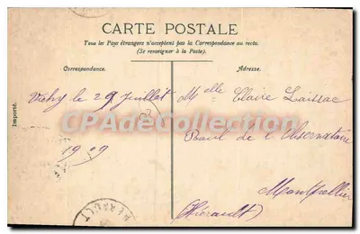 Vichy — Rue de Paris — ND — Rewers