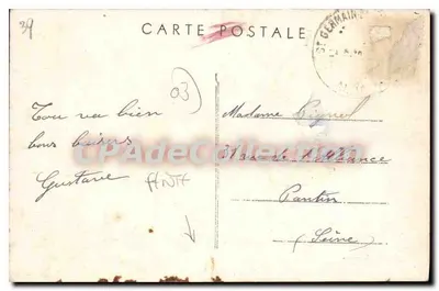 St-Germain-des-Fossés (Allier) — La Nouvelle Église — Combier Impr. Macon — Verso