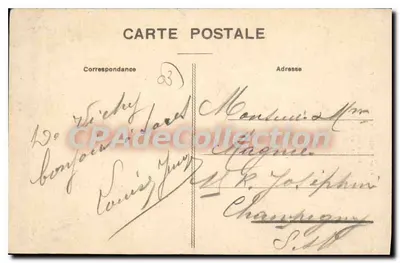 Allier - 287 - Umgebung von VICHY und CUSSET - Route der Grotten von Bayet und Brücke über die Sioule — Rückseite