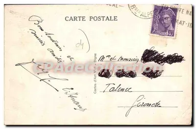 Digne-les-Bains (B.-A.) — Aleja Gambetta — Najpiękniejsze miejsca Alp — Rewers