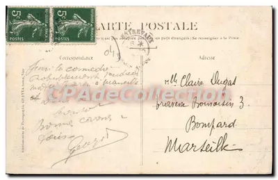 Entrevaux — vue générale et le vieux fort — Collection Artistique — Verso